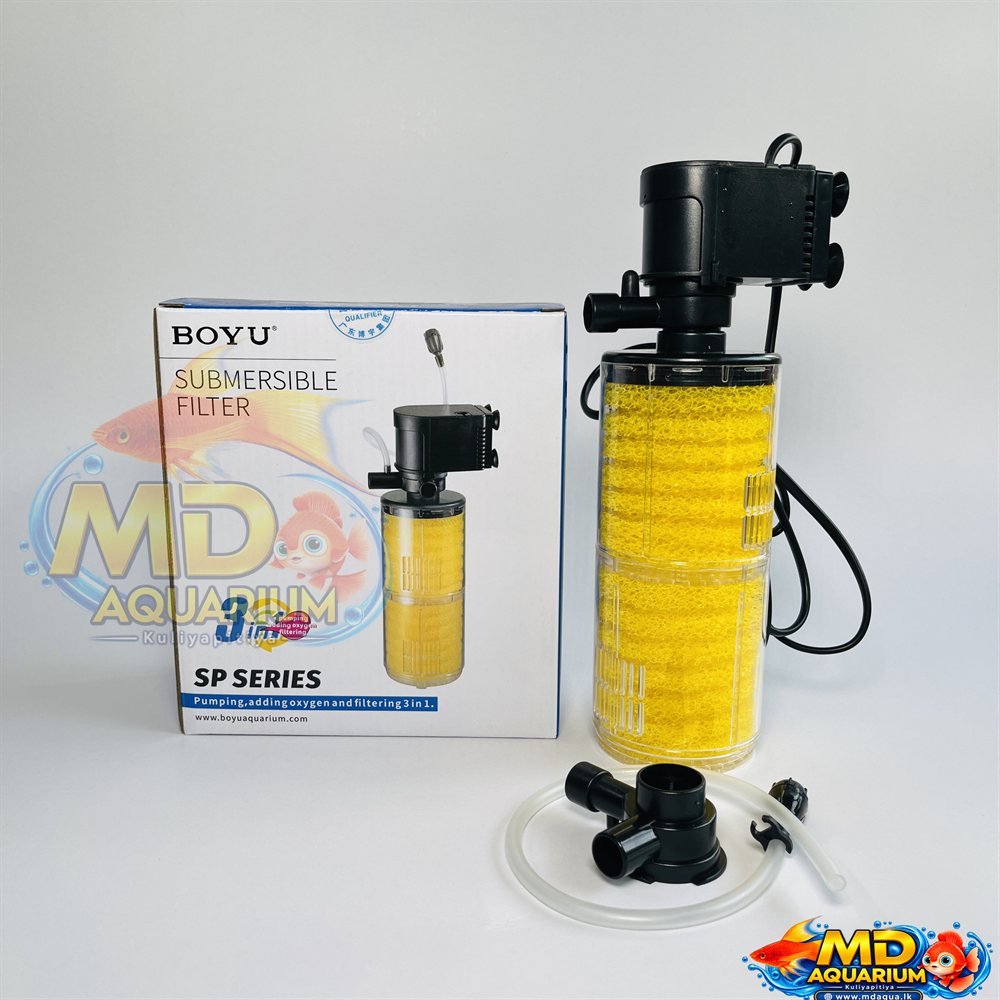 BOYU SP 3-in-1 Internal Submersible Aquarium Filter