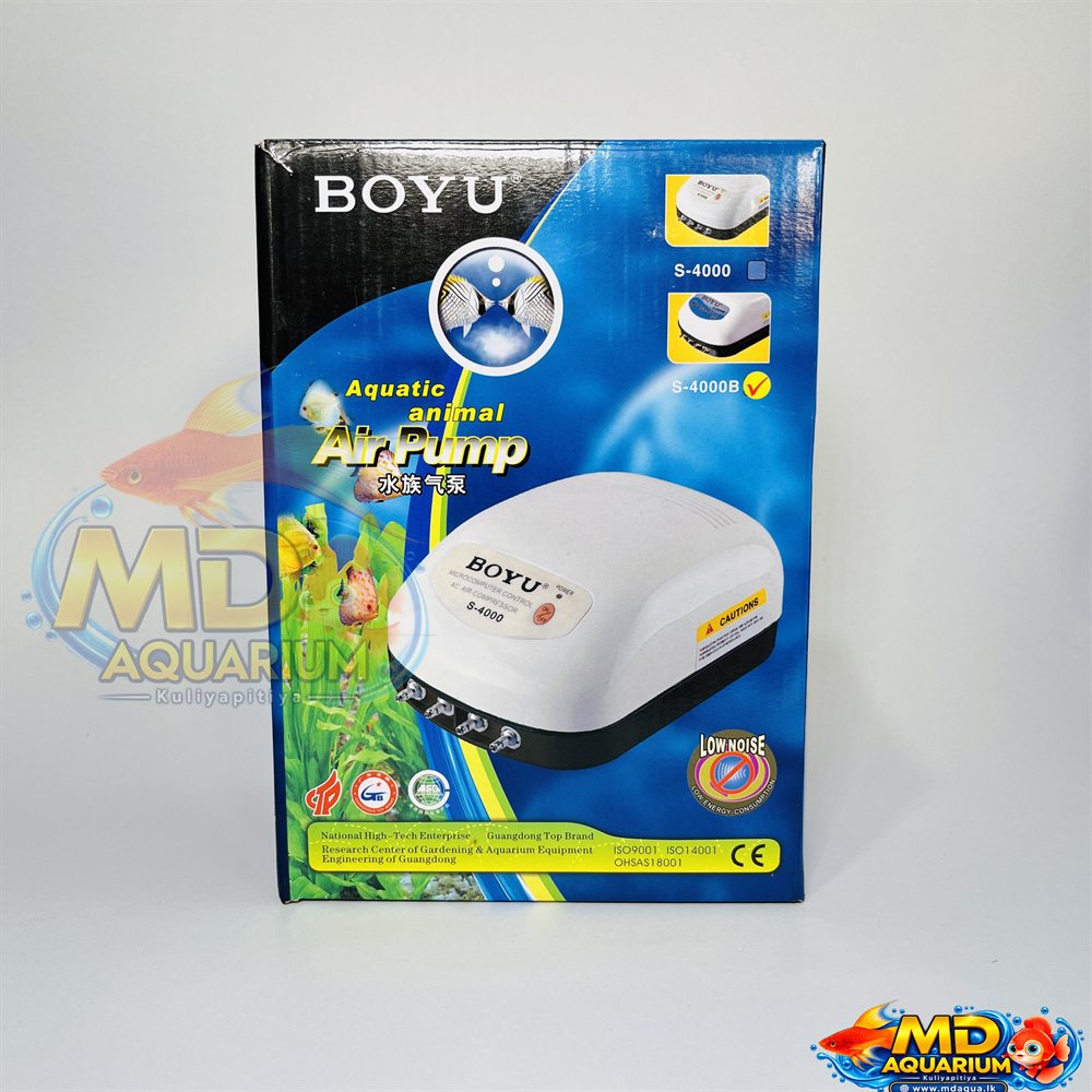 Boyu S-4000B 4-Way Aquarium Air Pump