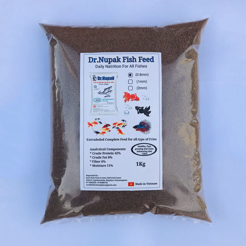 Nupak Aquaculture Fish Feed 1kg